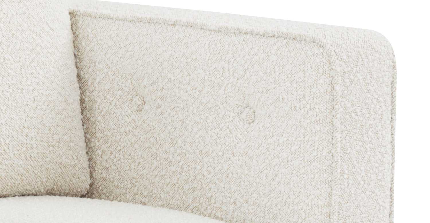 Froth White Boucle