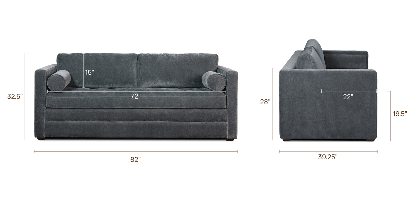 Boreal Blue, dimensions