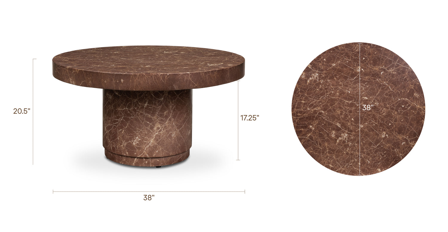 Bordeaux Red, dimensions