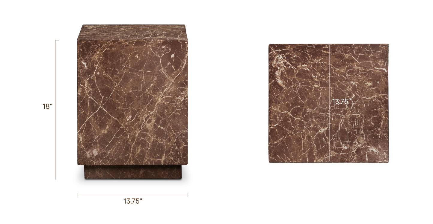 Bordeaux Red, dimensions