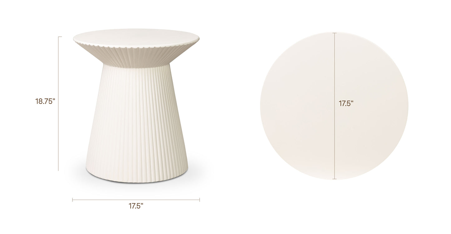 Almond White, dimensions