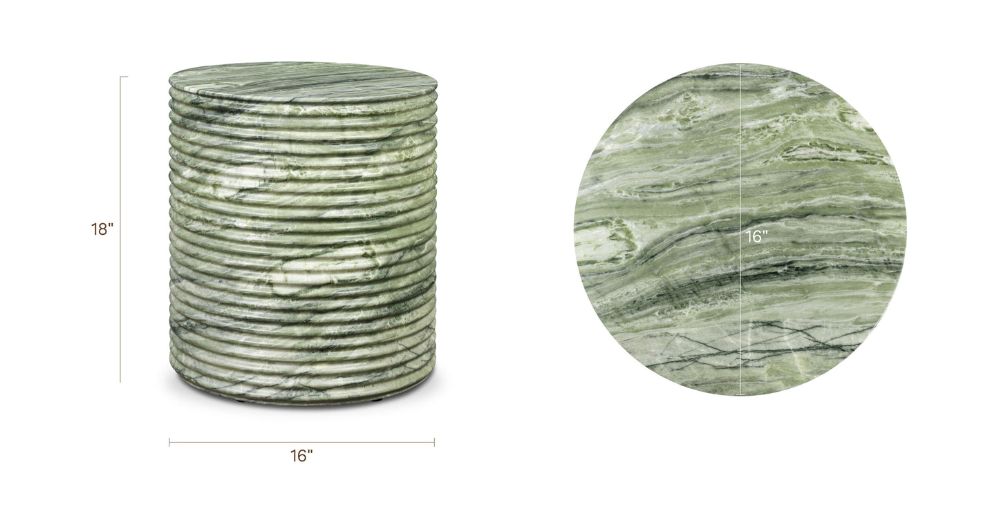 Seaweed Green, dimensions