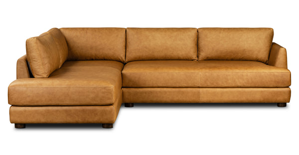 Catania 116.5" Left-facing Bumper Sectional