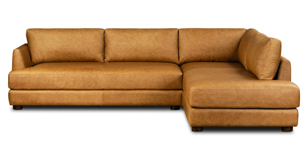 Catania 116.5" Right-facing Bumper Sectional