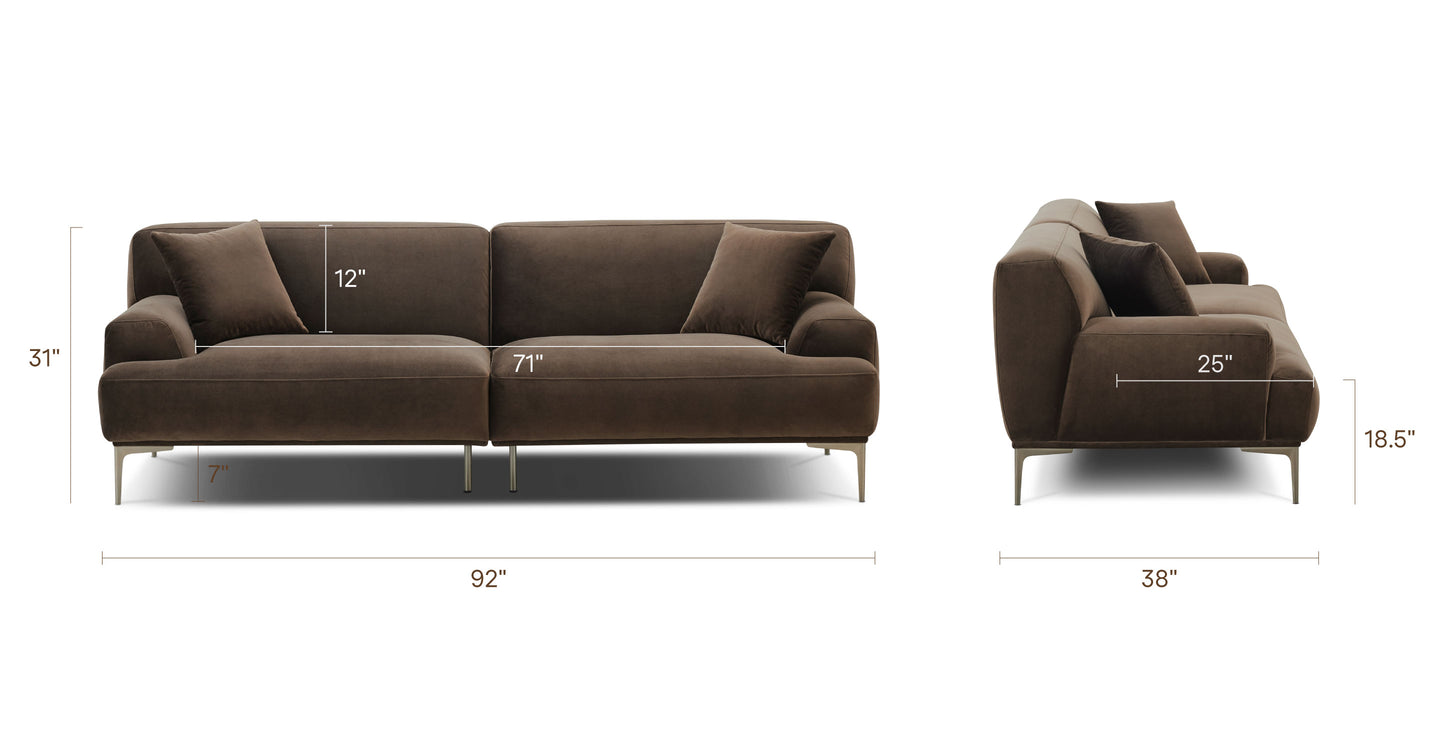 Shadow Brown, dimensions