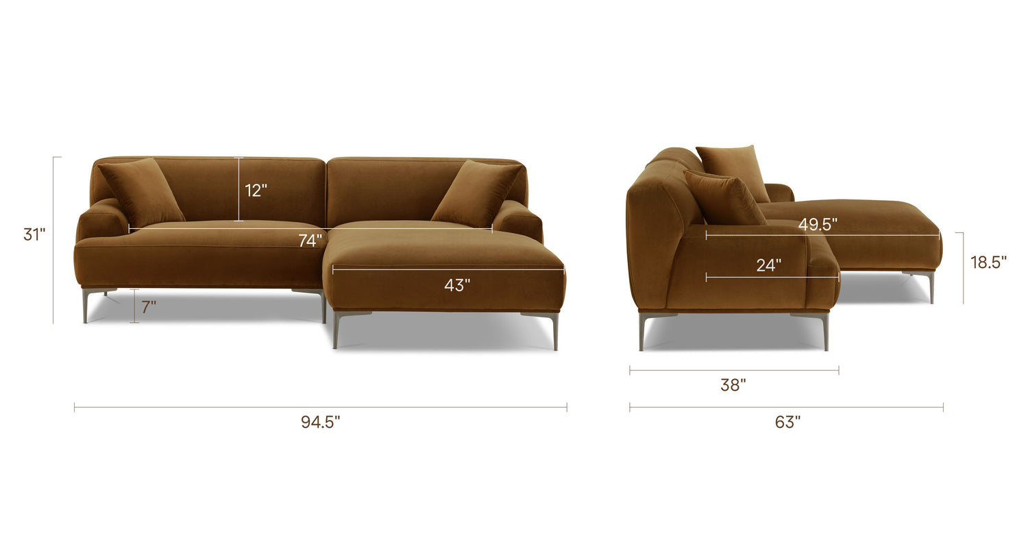 Ginger Brown, dimensions