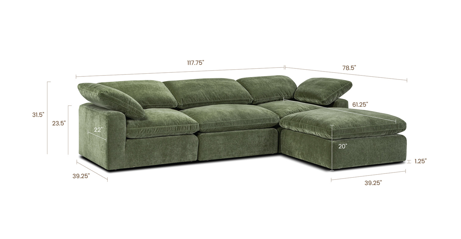 Sagano Green, dimensions