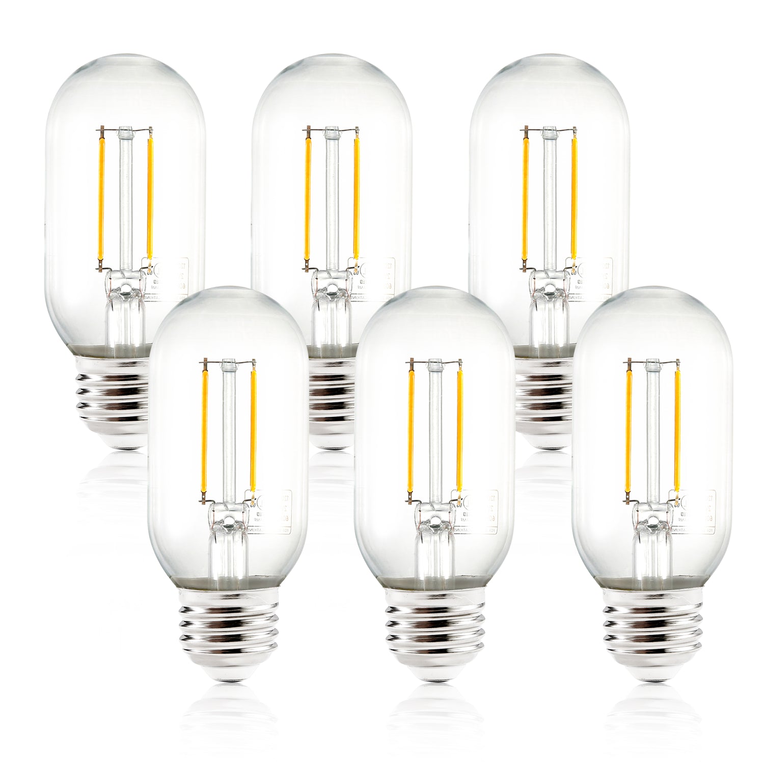 Kashan T14 Clear LED Filament Light Bulb 