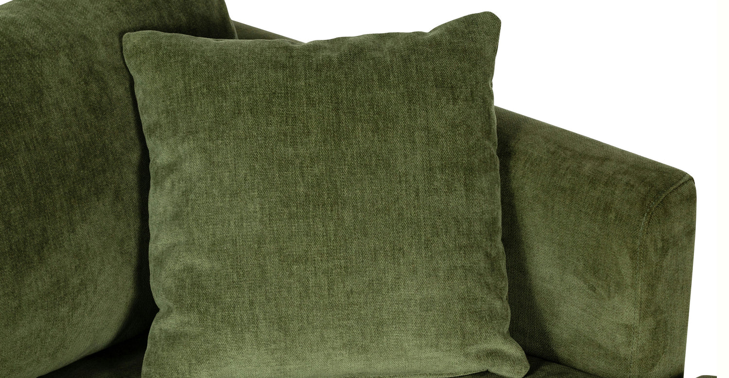 Distressed Green Velvet