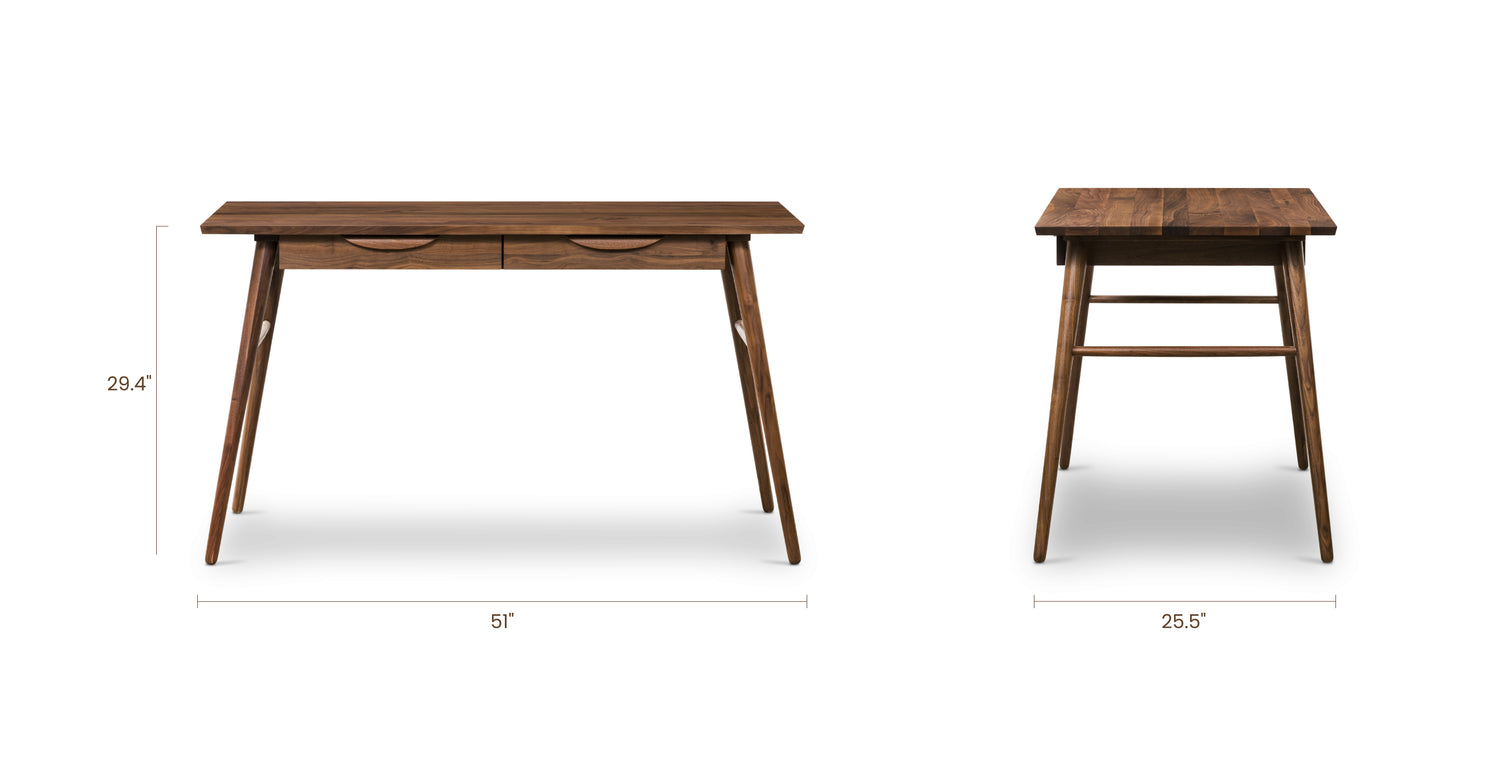 Walnut, dimensions