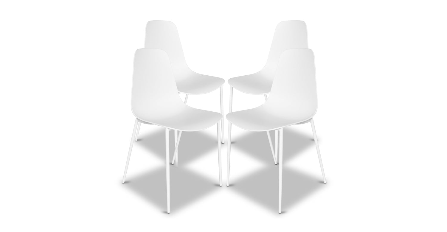 White/Set of 4