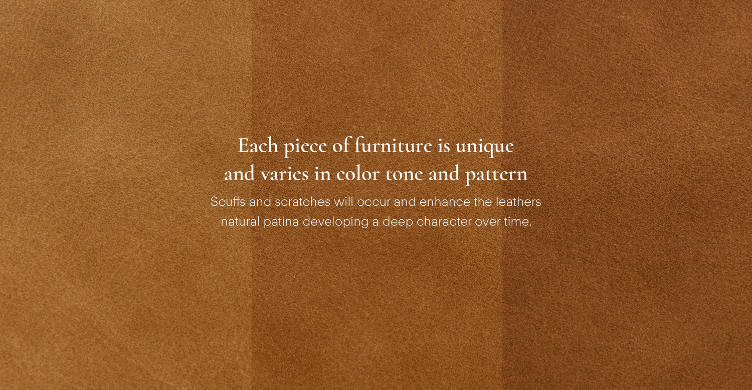 Essex Leather Ottoman 2.0 Cognac Tan