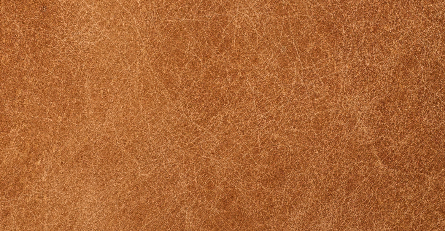 Essex Leather Ottoman 2.0 Cognac Tan