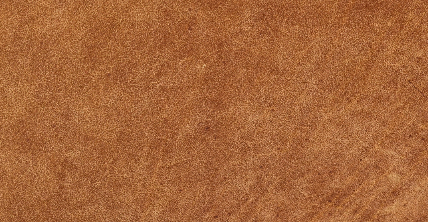 Essex Leather Ottoman 2.0 Cognac Tan