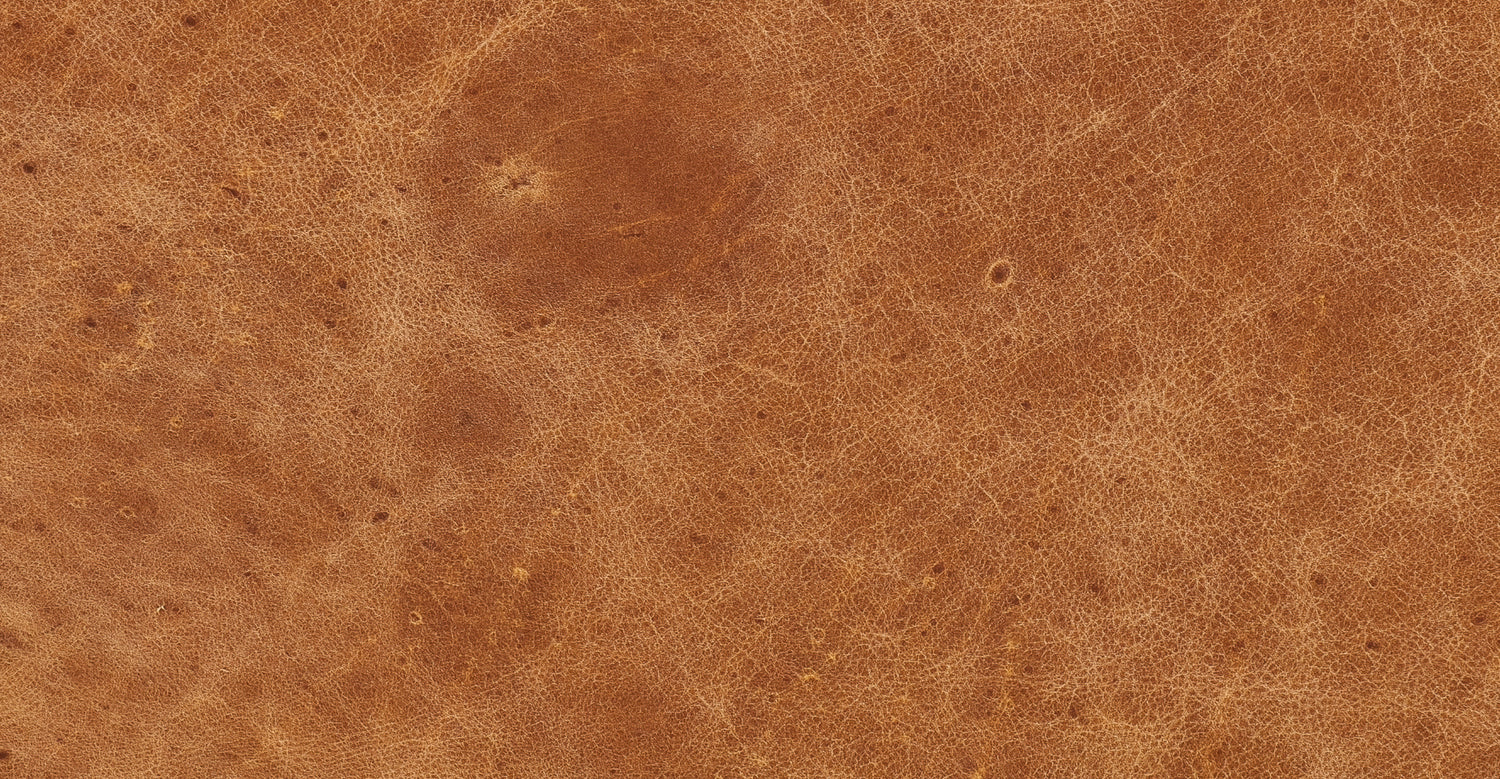 Essex Leather Ottoman 2.0 Cognac Tan