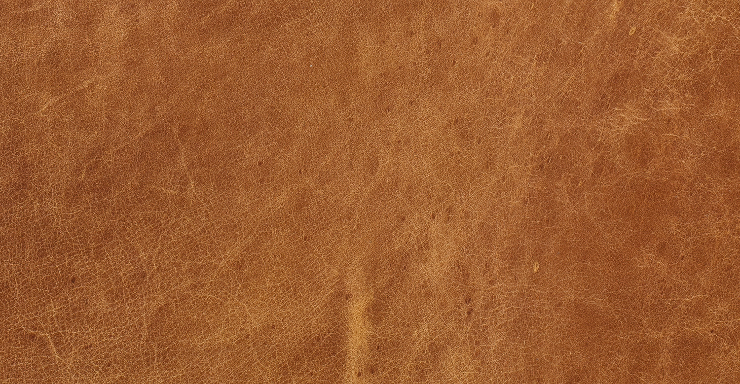 Essex Leather Ottoman 2.0 Cognac Tan