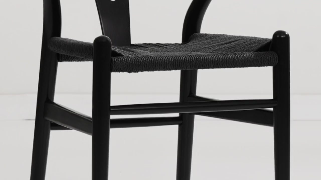 Weave Chair Pitch Black