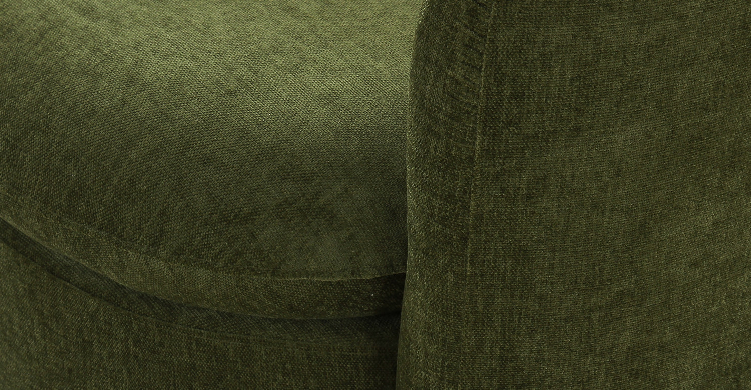 Distressed Green Velvet