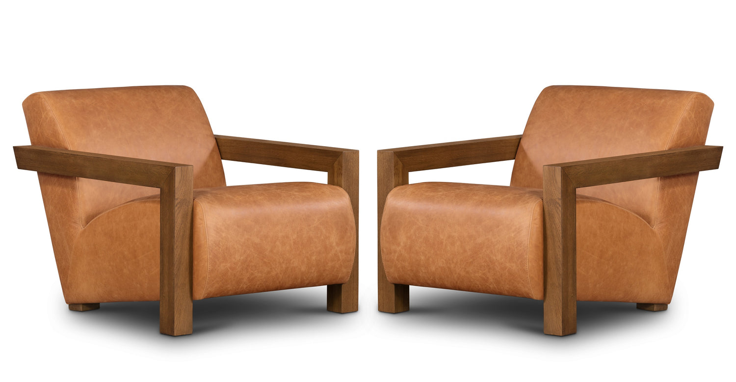 Cognac Tan/Set of 2