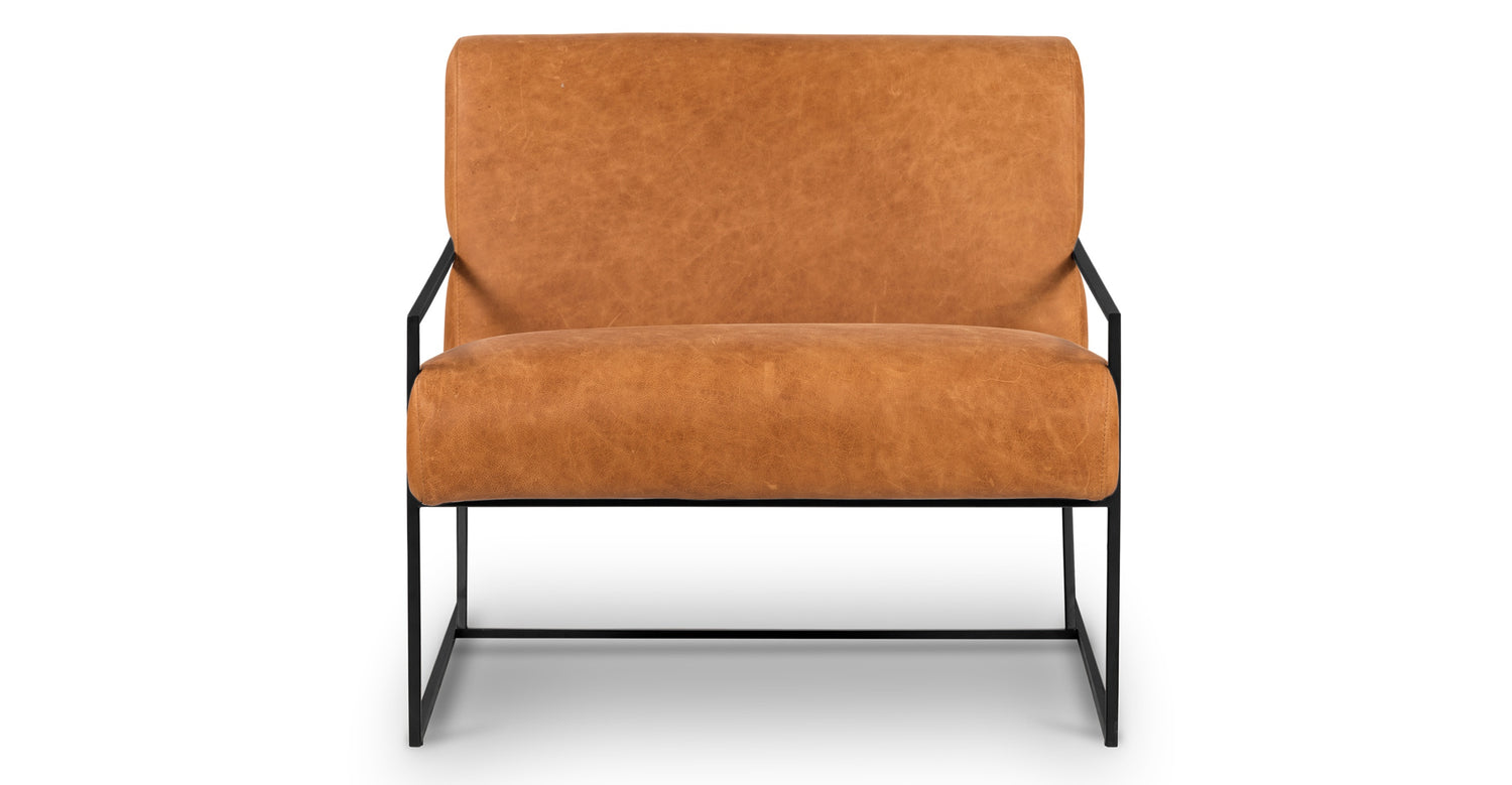 Bo Lounge Chair Cognac Tan