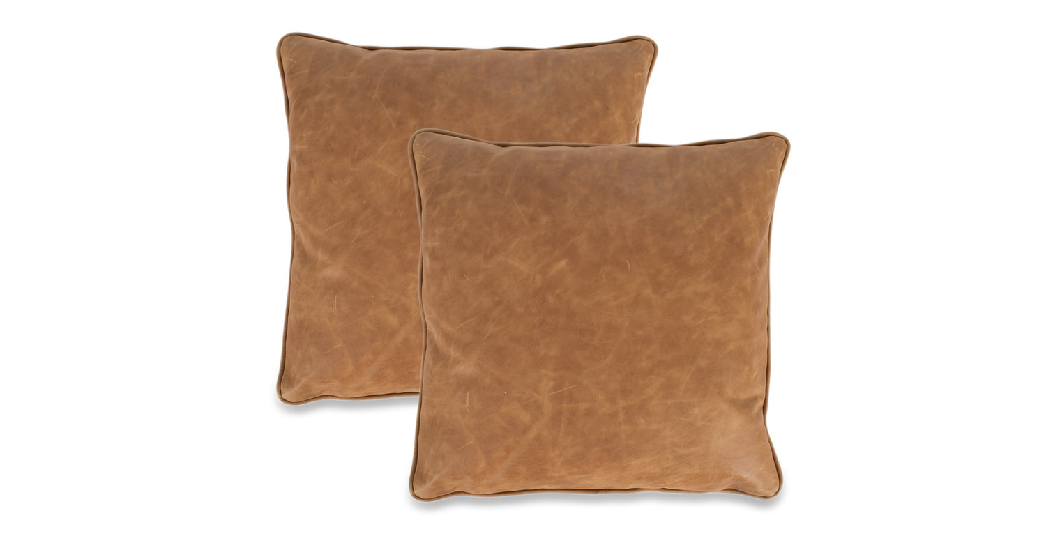Throw best sale pillows tan
