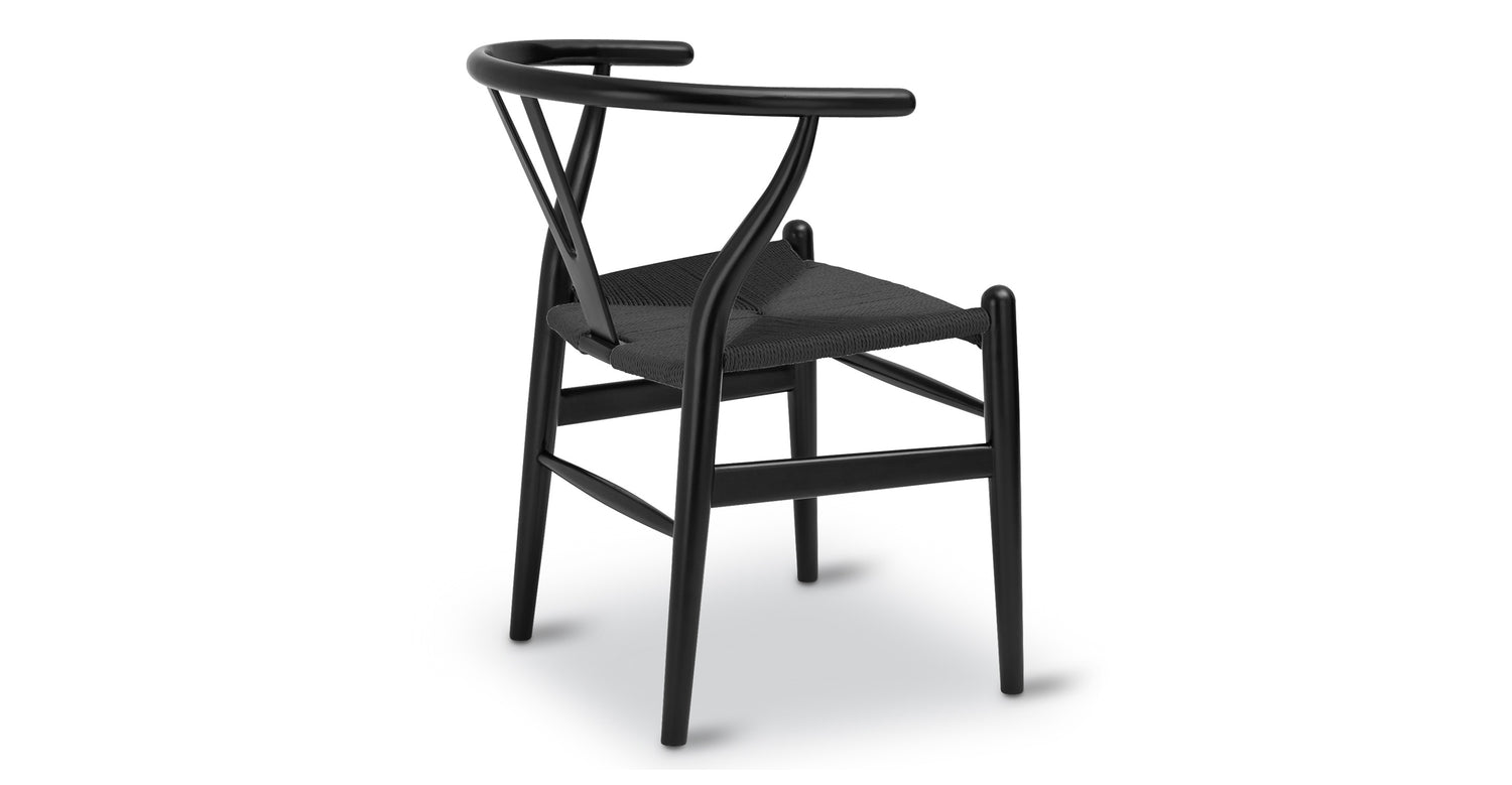 Weave Chair Pitch Black