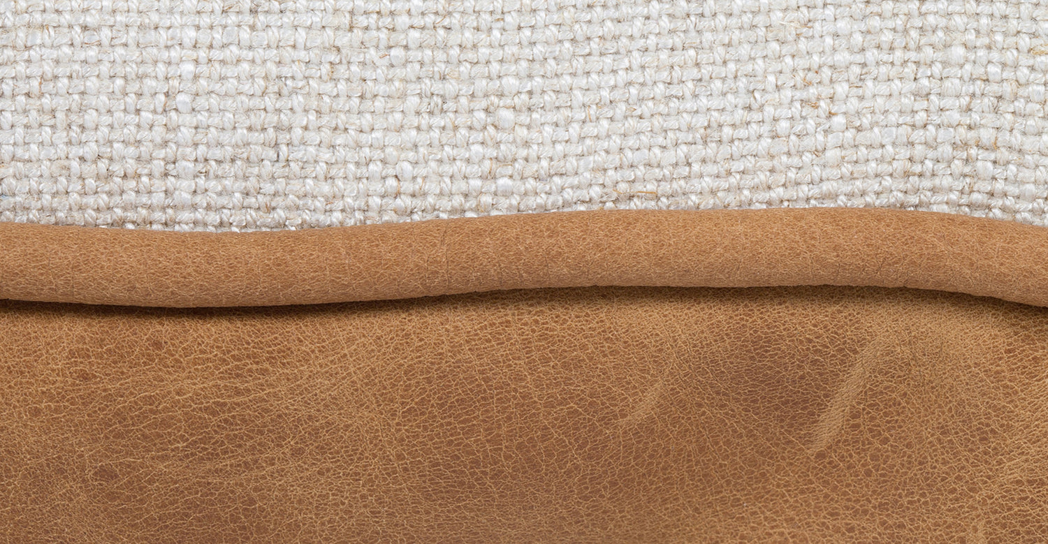 Cognac Tan/Linen White/Set of 2