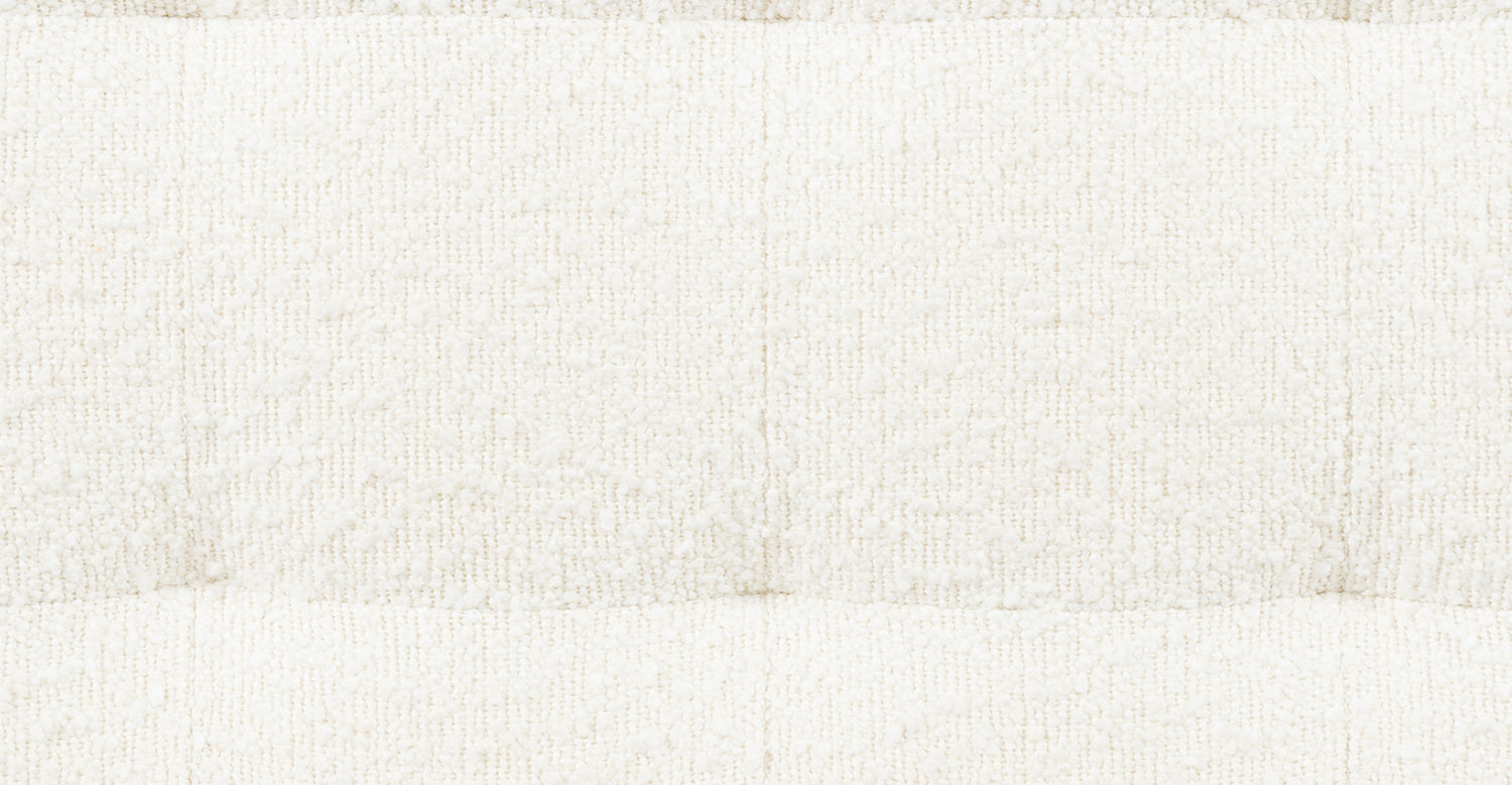 Ivory White Boucle