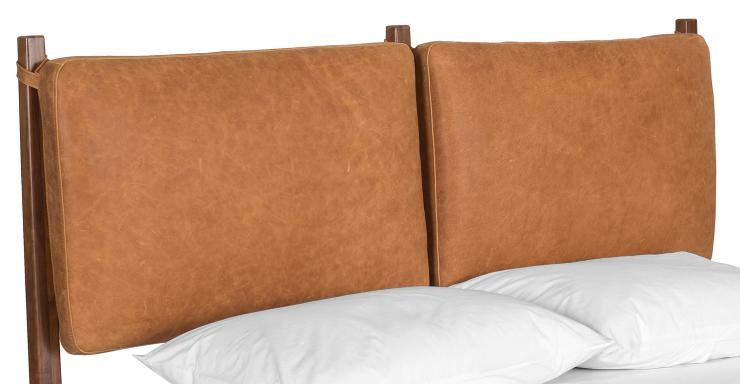 Bed headrest pillow discount
