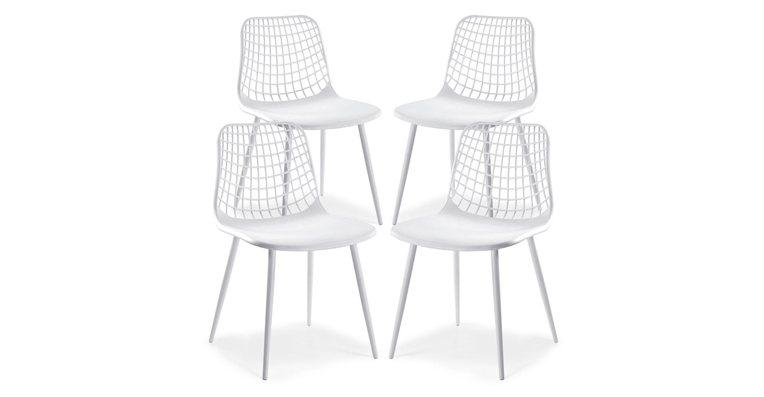 Marais Dining Chair White/Set of 4