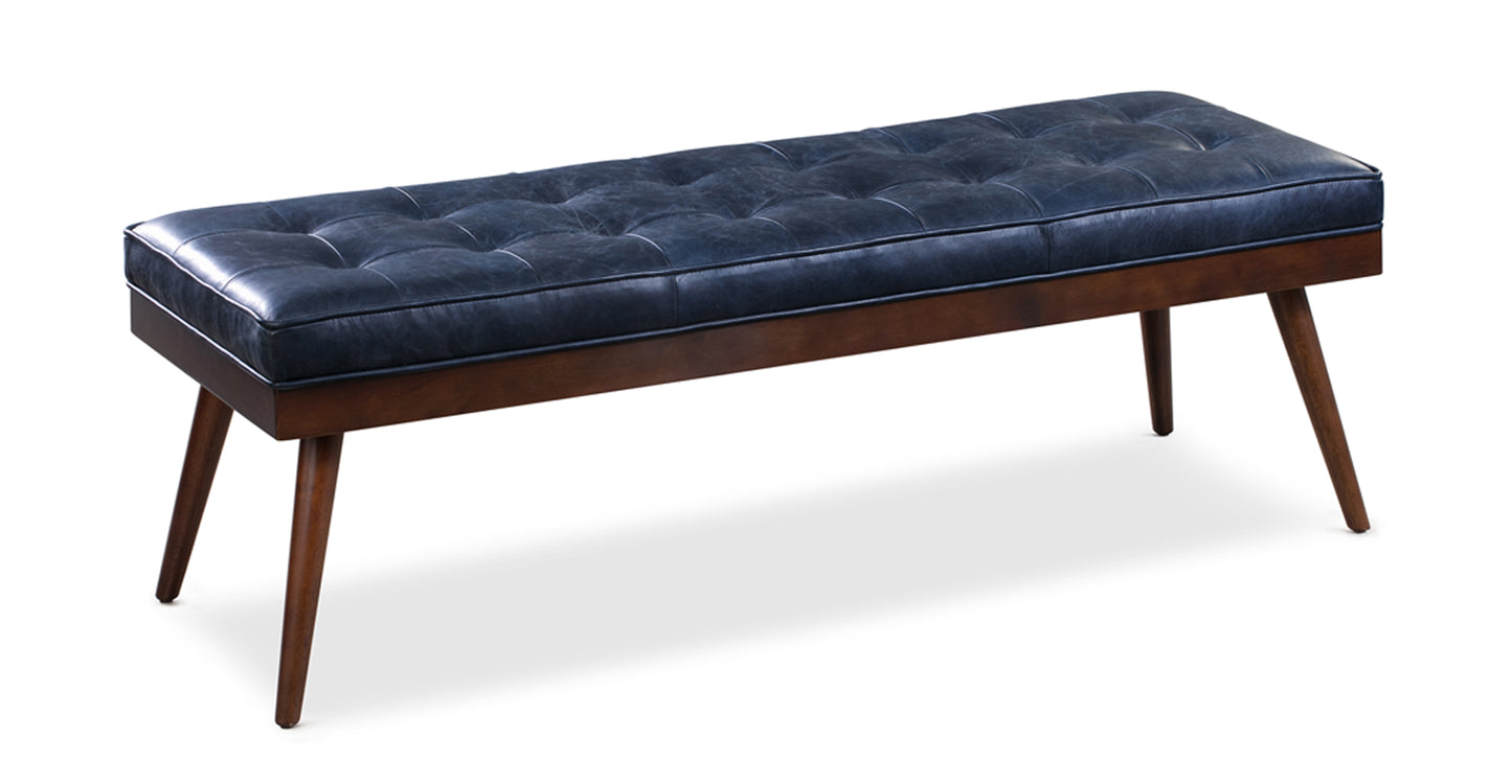 Luca Leather Bench