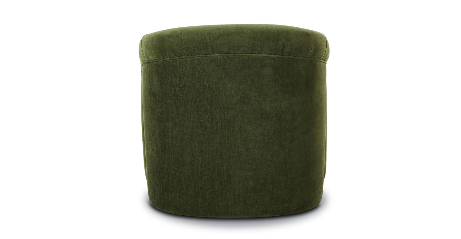 Distressed Green Velvet