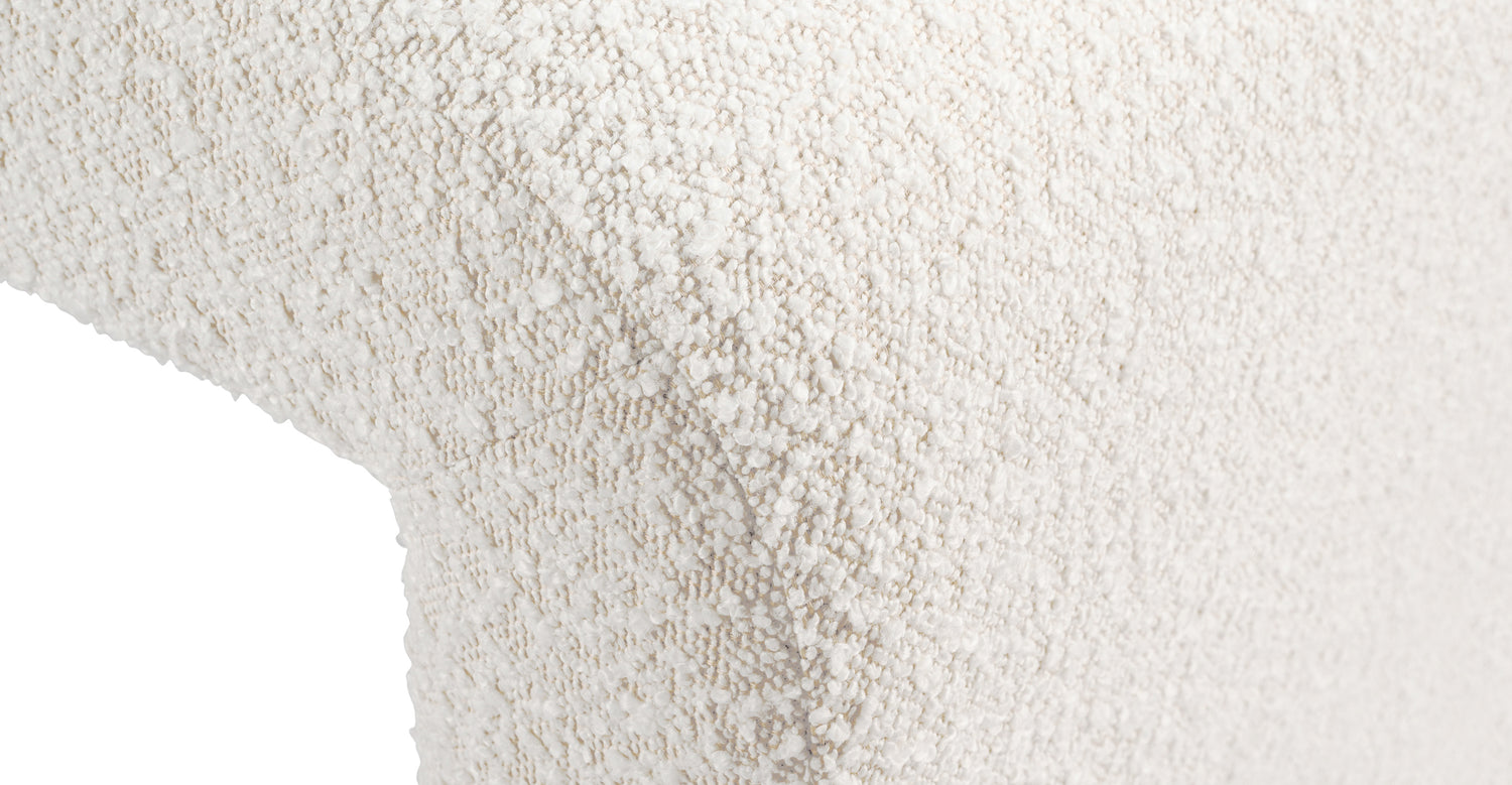 Froth White Boucle