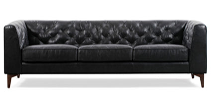 Essex Sofa Collection, Onyx Black
