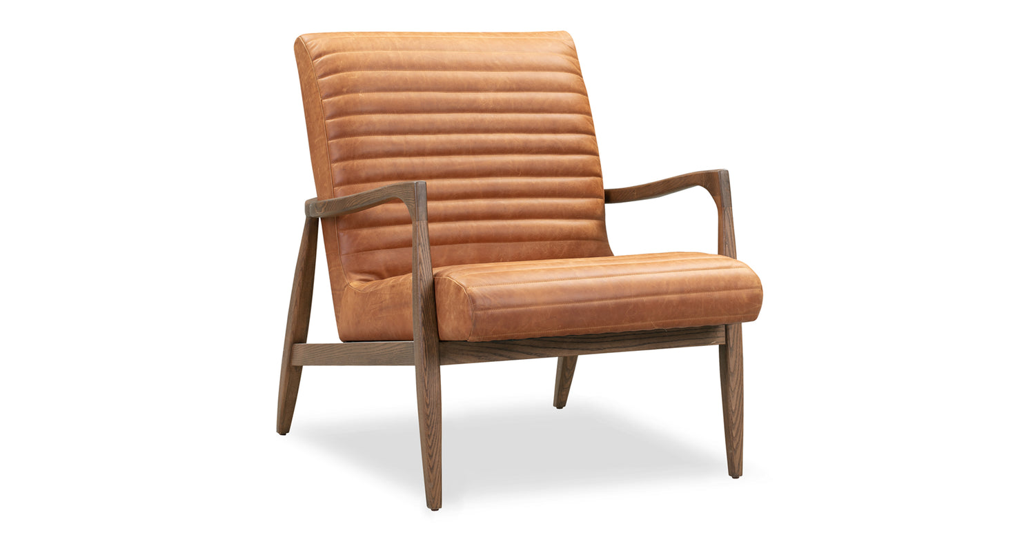 Rowan Lounge Chair Cognac Tan/Set of 2