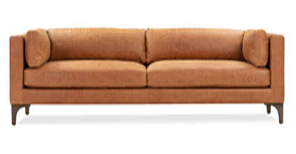 Argan Leather Sofa Collection, Cognac Tan
