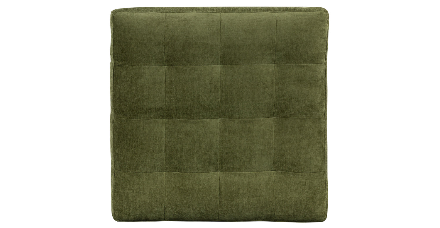 Distressed Green Velvet