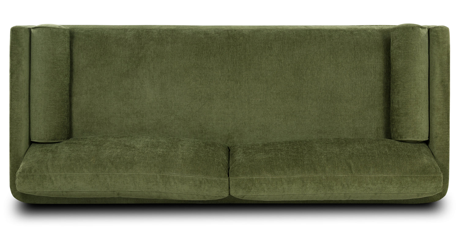 Distressed Green Velvet