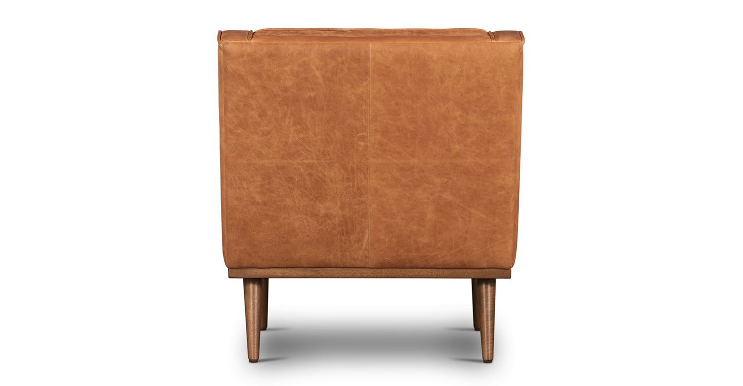 Gus Lounge Chair Cognac Tan