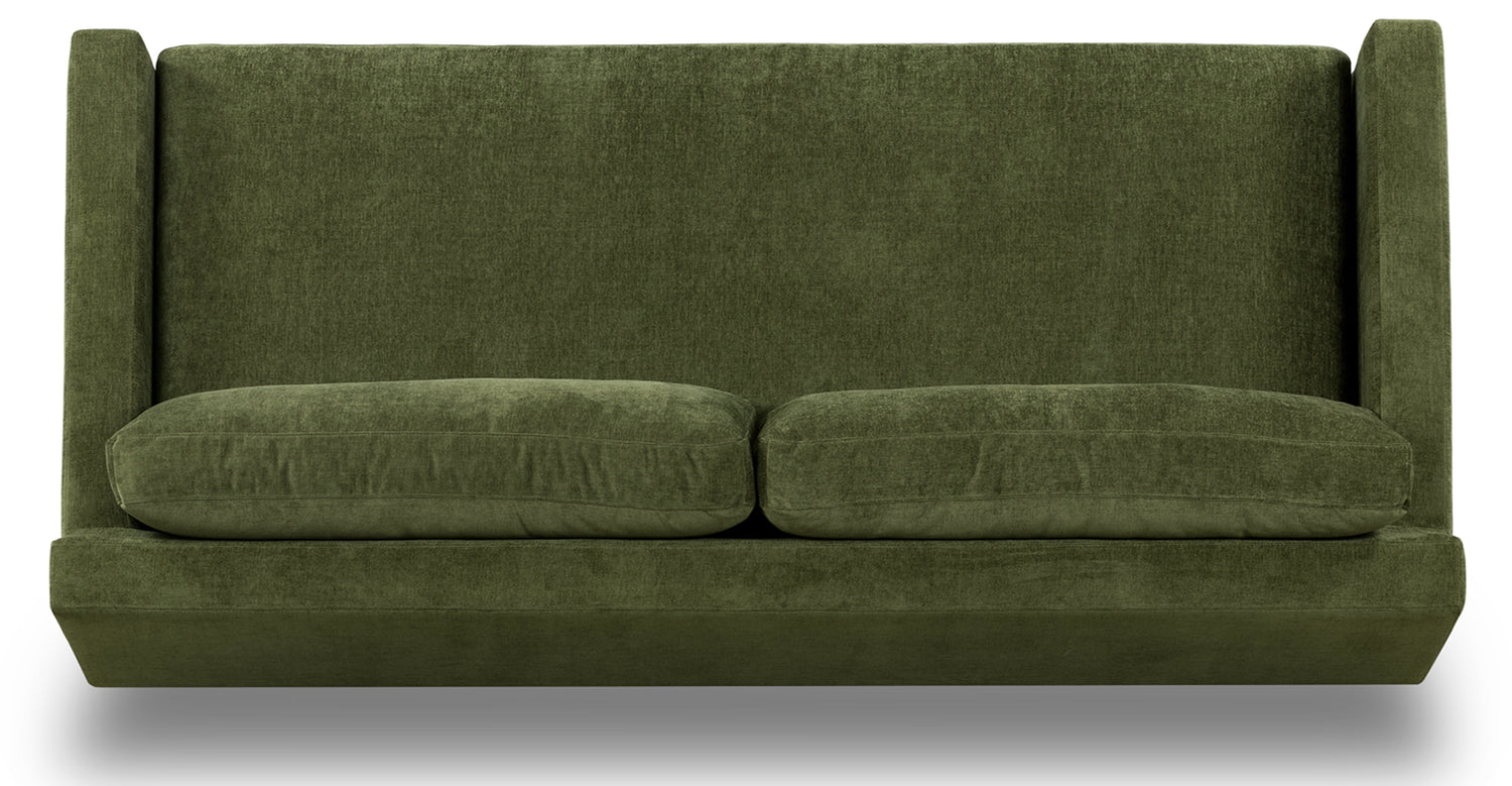 Distressed Green Velvet