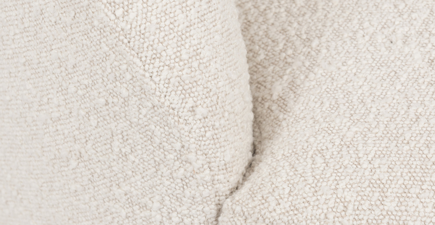 Crema White Boucle