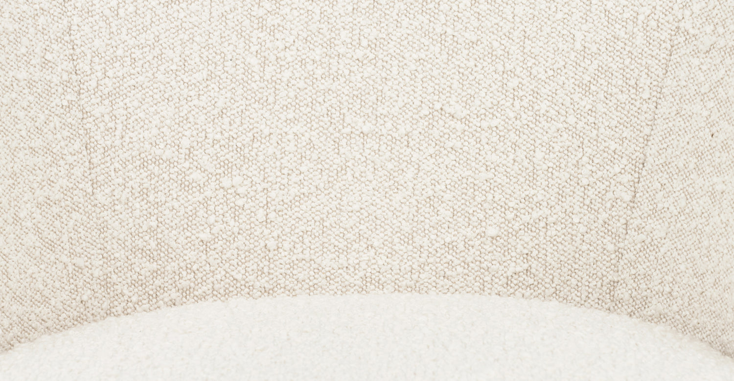 Crema White Boucle