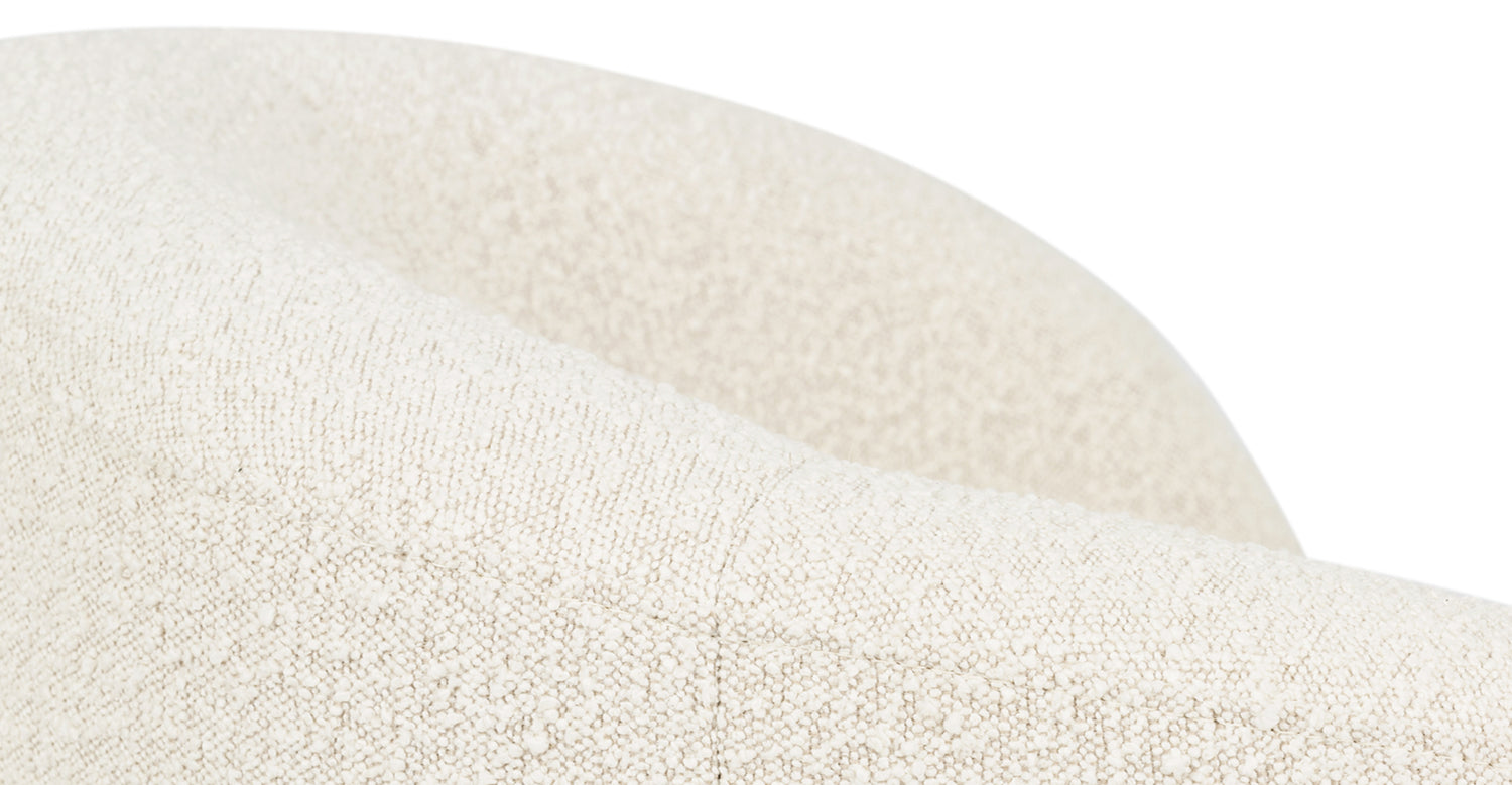 Crema White Boucle