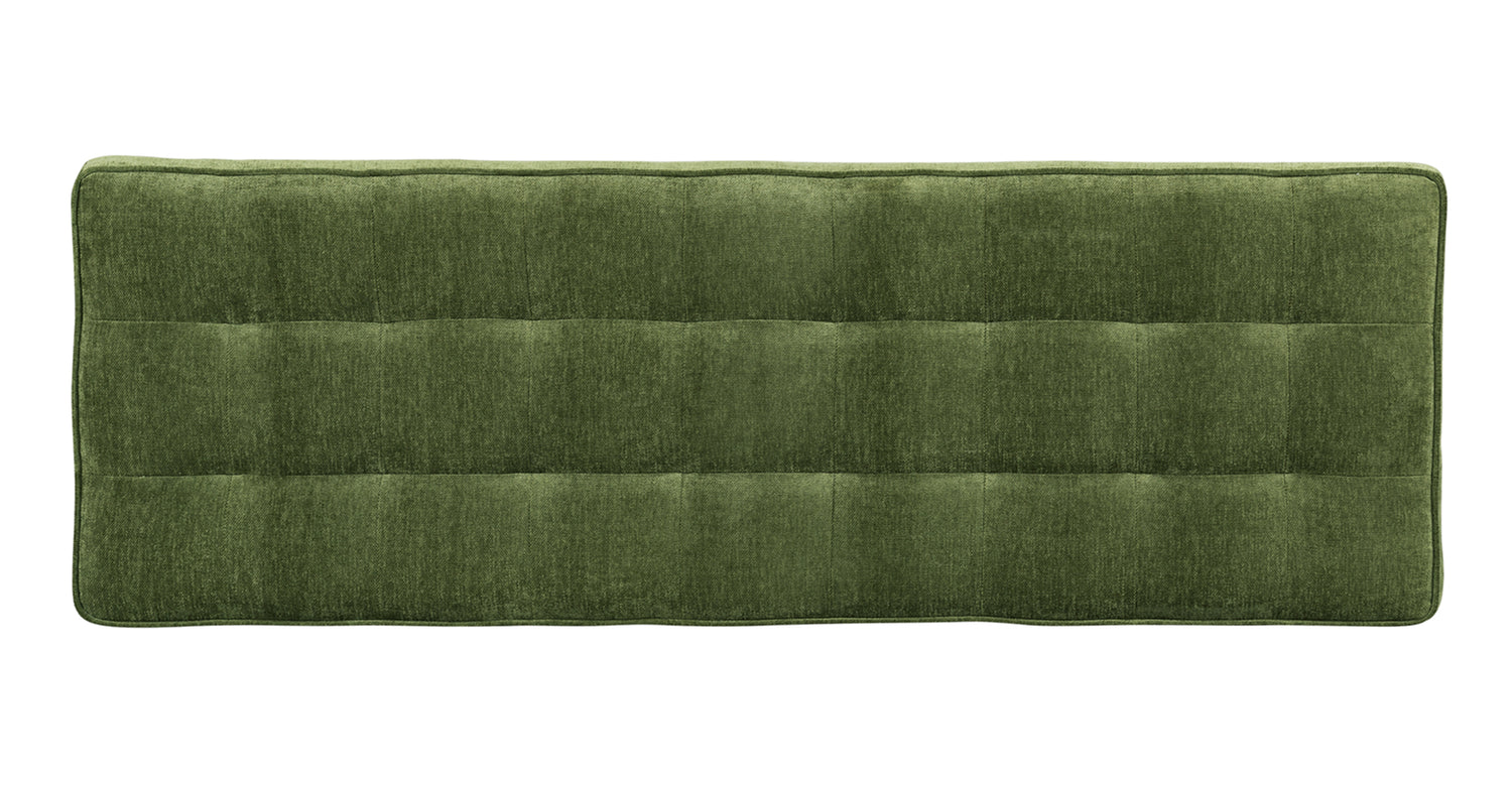 Distressed Green Velvet