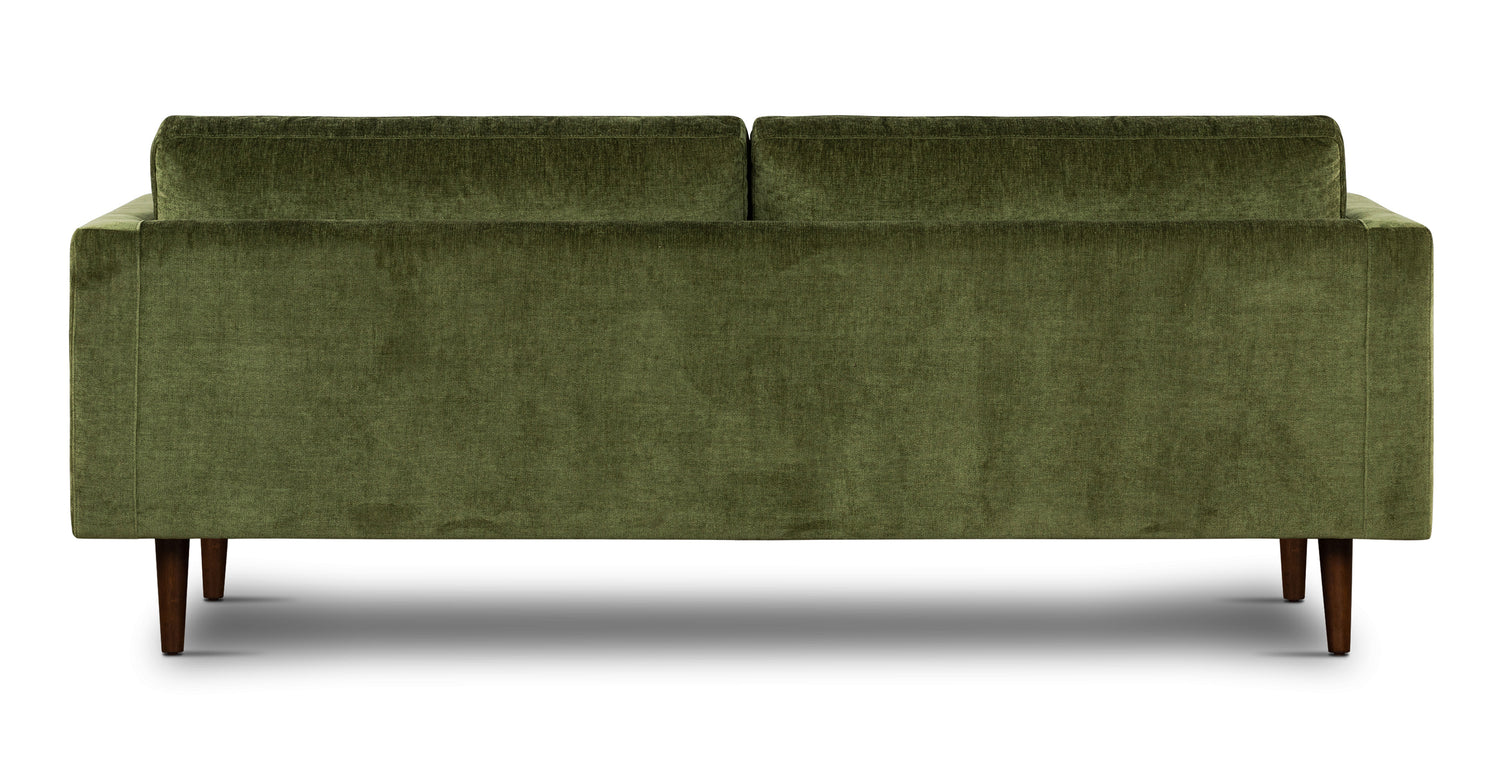 Distressed Green Velvet