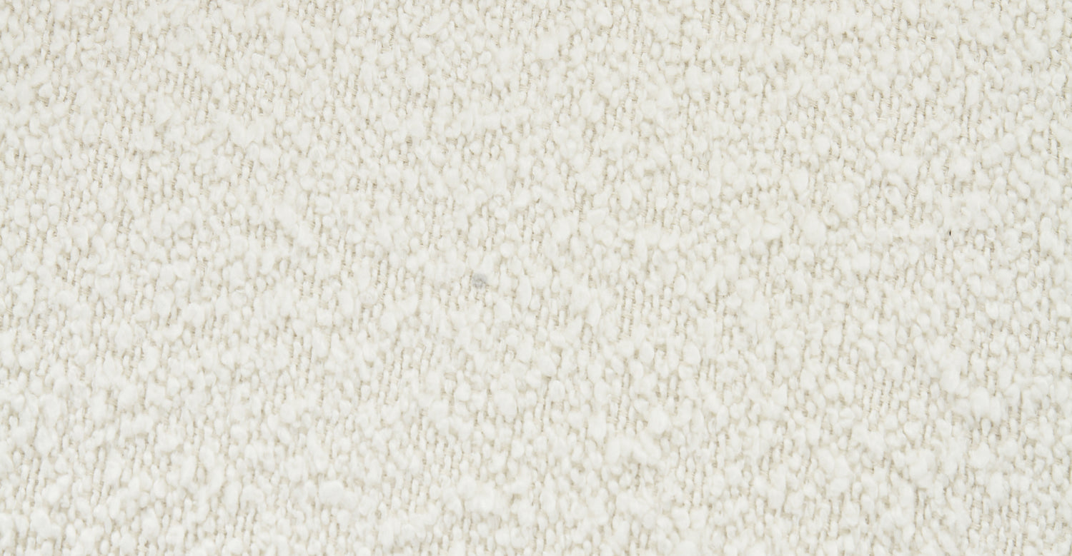 Ivory White Boucle