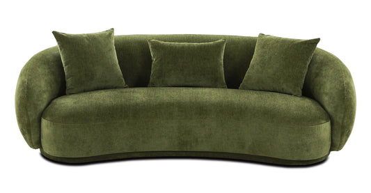 Distressed Green Velvet