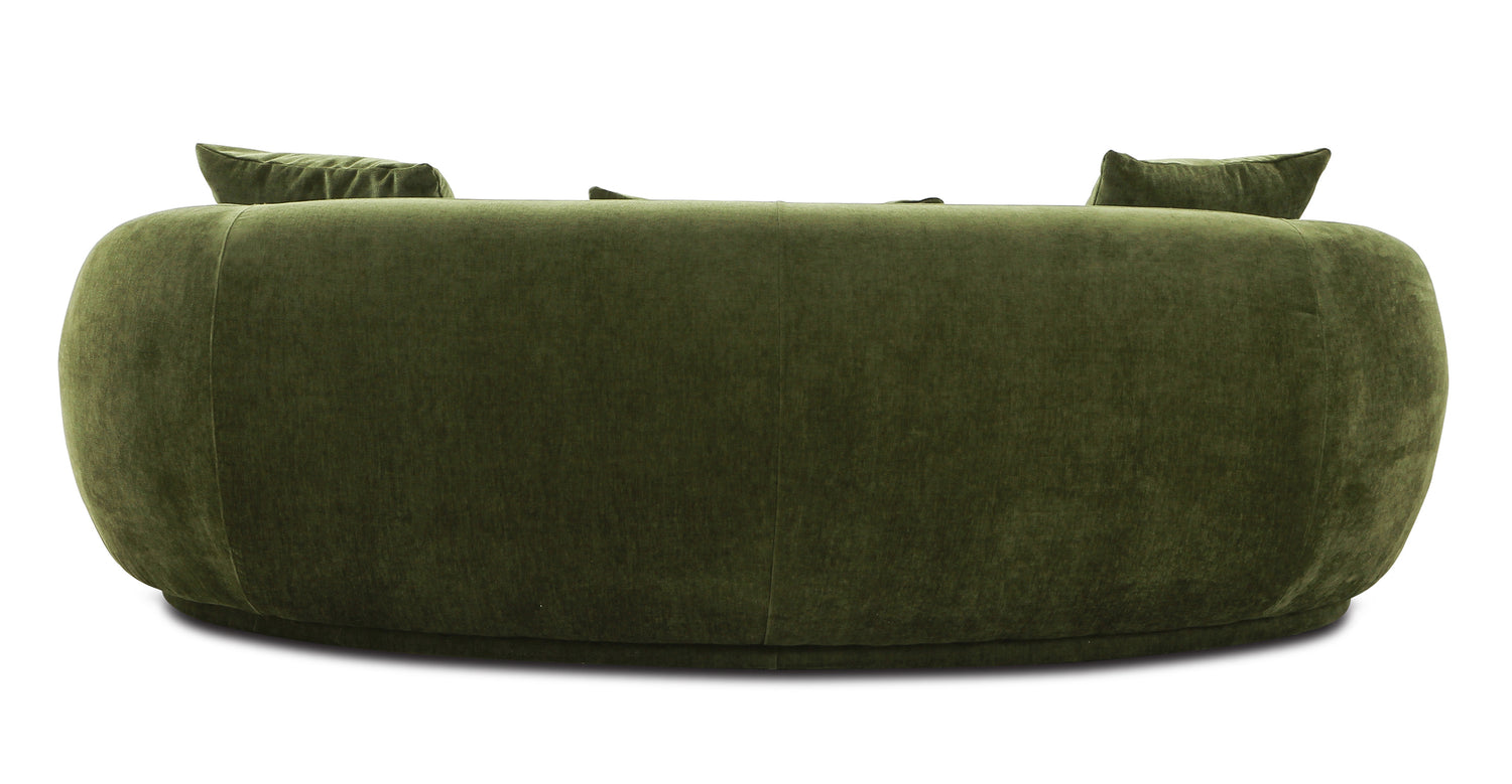 Distressed Green Velvet