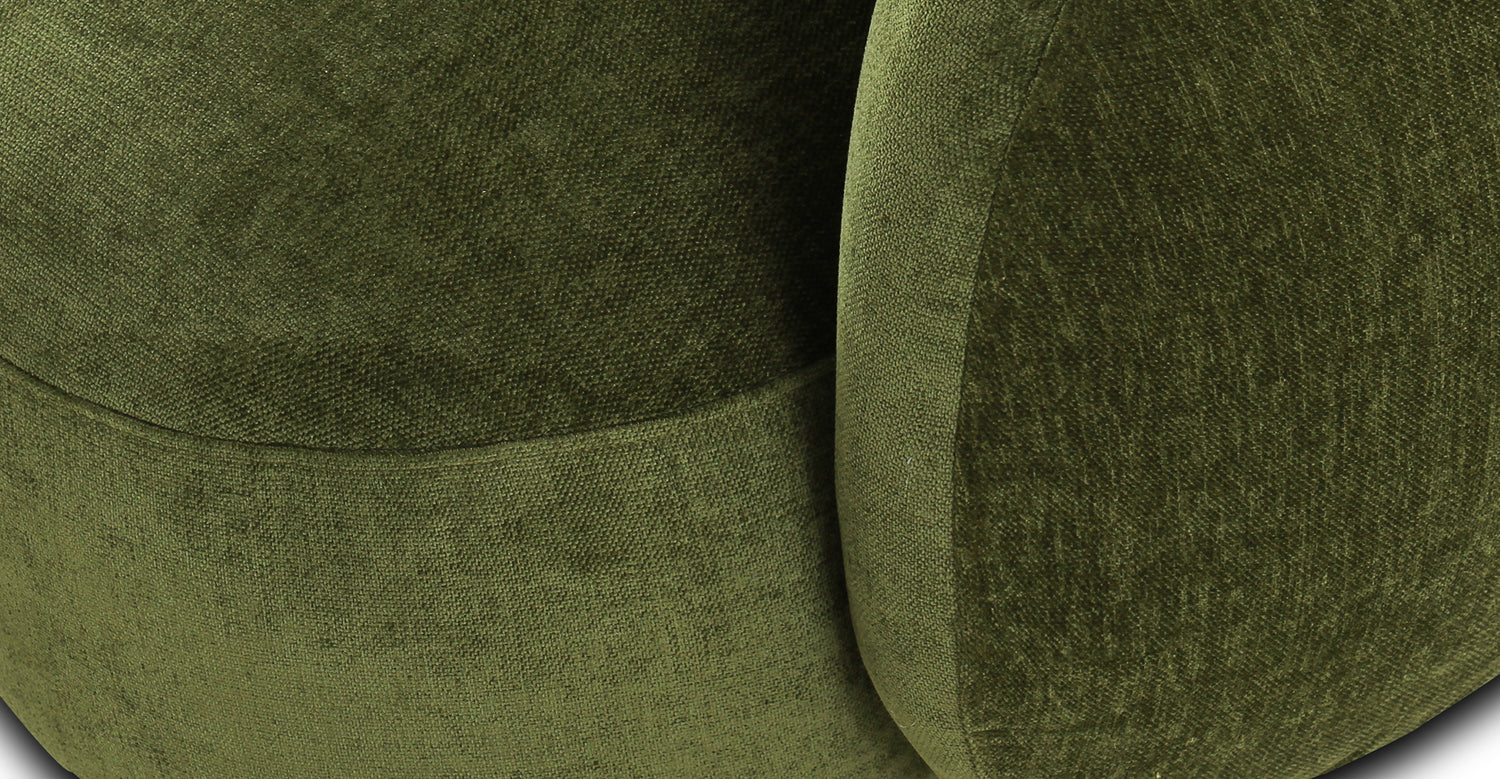 Distressed Green Velvet