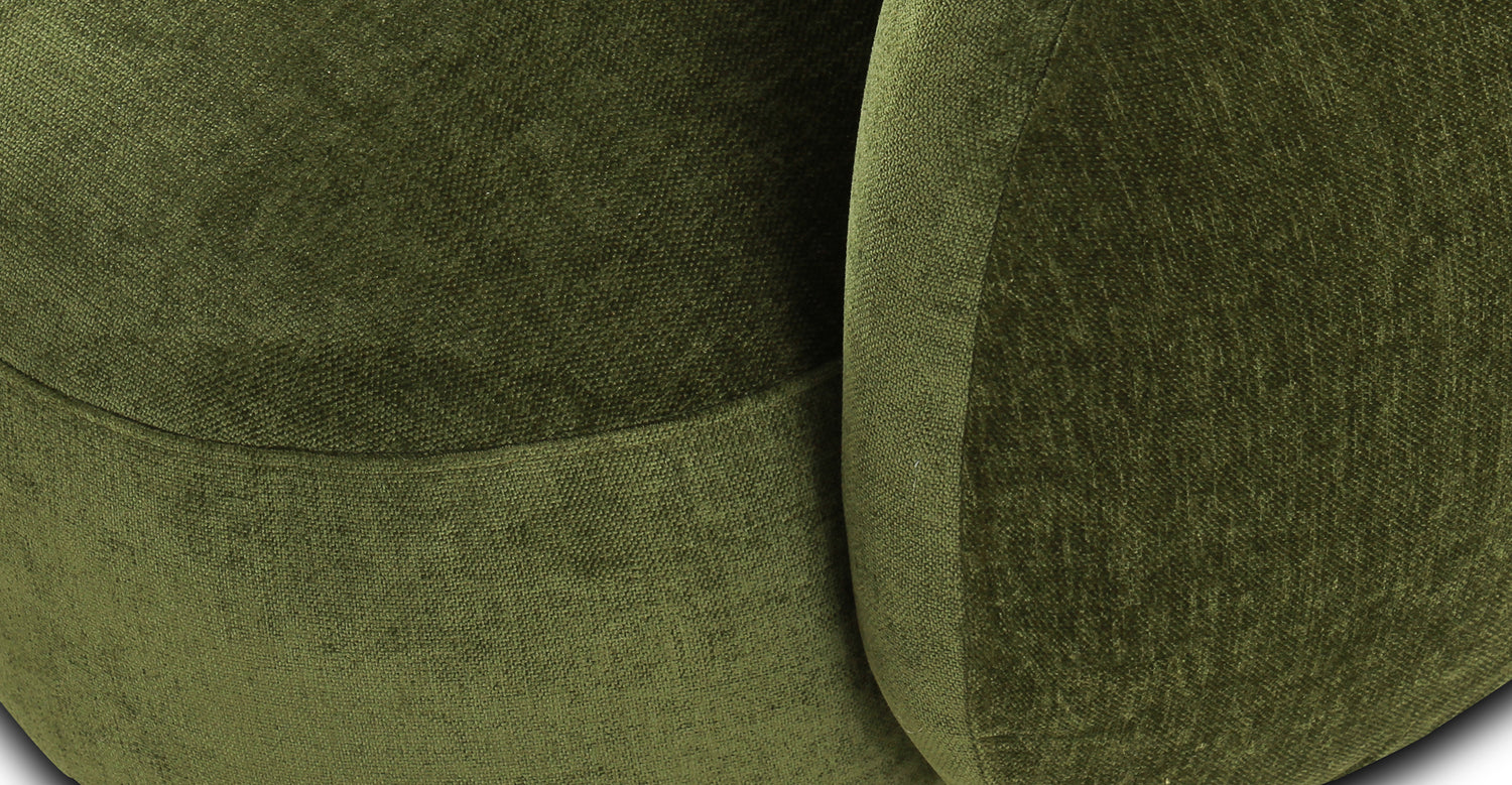 Distressed Green Velvet